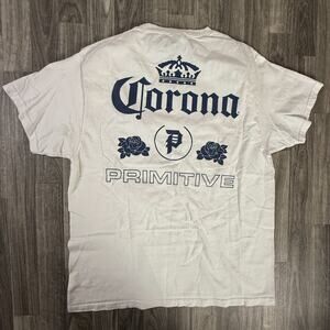 Primitive Corona Graphic Tee 100% Cotton Collab Shirt (Men’s)